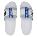 DC DC Lynx Slide Sandals Black/Grey/Red 7 Mens Slip on Sandals 5 to 11