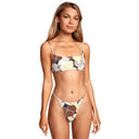 RVCA RVCA Retro Rowe Bralette Multi S Womens Bikini Tops