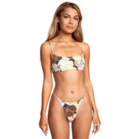 RVCA RVCA Retro Rowe Bralette Multi S Womens Bikini Tops