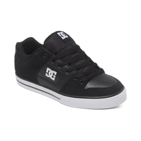 DC DC Pure Mens BLACK-HEATHER 8 Mens Skate Shoes 6 to 18