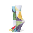 Stance Stance Genuine Geo Crew Socks Off White M Womens Socks