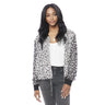 Saltwater Luxe Solitaire Long Sleeve Bomber Jacket