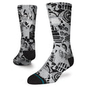 Stance Stance Office Supply Crew Socks Heather Grey M Mens Socks