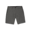 Men's Volcom Frickin Cross Shred Slub 20" Casual Shorts in Black.