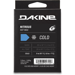 Dakine Dakine Nitrous Cold Wax Assorted OS Snowboard Waxing Tools