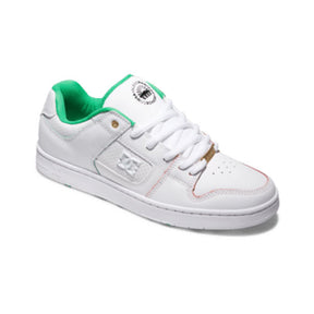 DC DC Manteca Alexis Skate Shoes White/Red 9 Mens Skate Shoes 6 to 18
