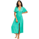 Billabong Billabong Jet Set Dress Beach Green S Womens Long Dresses