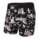 Saxx SAXX Mens Ultra Boxer Brief GREY-BLUE S Mens Boxer Brief Underwear