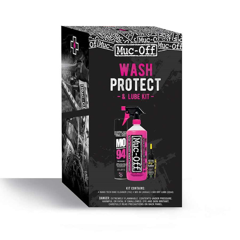 Muc-Off Wash, Protect and Lube Kit
