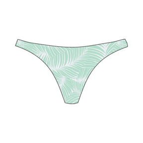 Roxy Roxy Palm Tree Dreams Tanga Bikini Bottoms Brook Green Palm Tree Dreams S Womens Bikini Bottoms