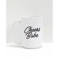 Brunette Cheers Babe Mug