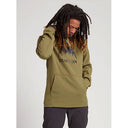 Burton Burton Mens Crown Weatherproof Pullover Fleece Martini Olive S Mens Pullover Hoodies