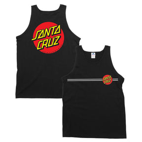 Santa Cruz Santa Cruz Tank Classic Dot Black S Mens Sleeveless Shirts
