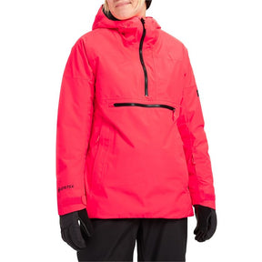 Burton Burton Womens Pillowline Gore-Tex 2L Anorak Jacket Potent Pink S Womens Shell Jackets