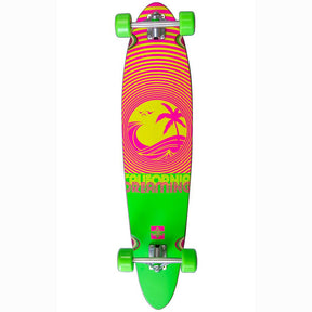 Duster Dusters California Dreaming Complete Longboard 40" Neon Green Longboard Complete - Top Mount