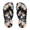 Roxy Roxy RG Vista Loreto Flip Flops Black Multi 11 Youth Girls Slip on Sandals 5T-13T & 1-7 US Size