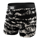 Saxx SAXX Vibe BLACK STRIPE S Mens Boxer Brief Underwear