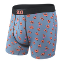 Saxx SAXX Vibe BLACK STRIPE S Mens Boxer Brief Underwear