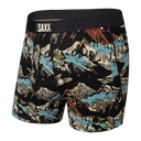Saxx SAXX Mens Ultra Boxer Brief GREY-BLUE S Mens Boxer Brief Underwear