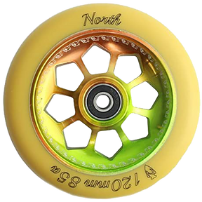 North Scooters North Pentagon Rasta 85A 120mm - Wheels RASTA-GUM PU Scooter Wheels
