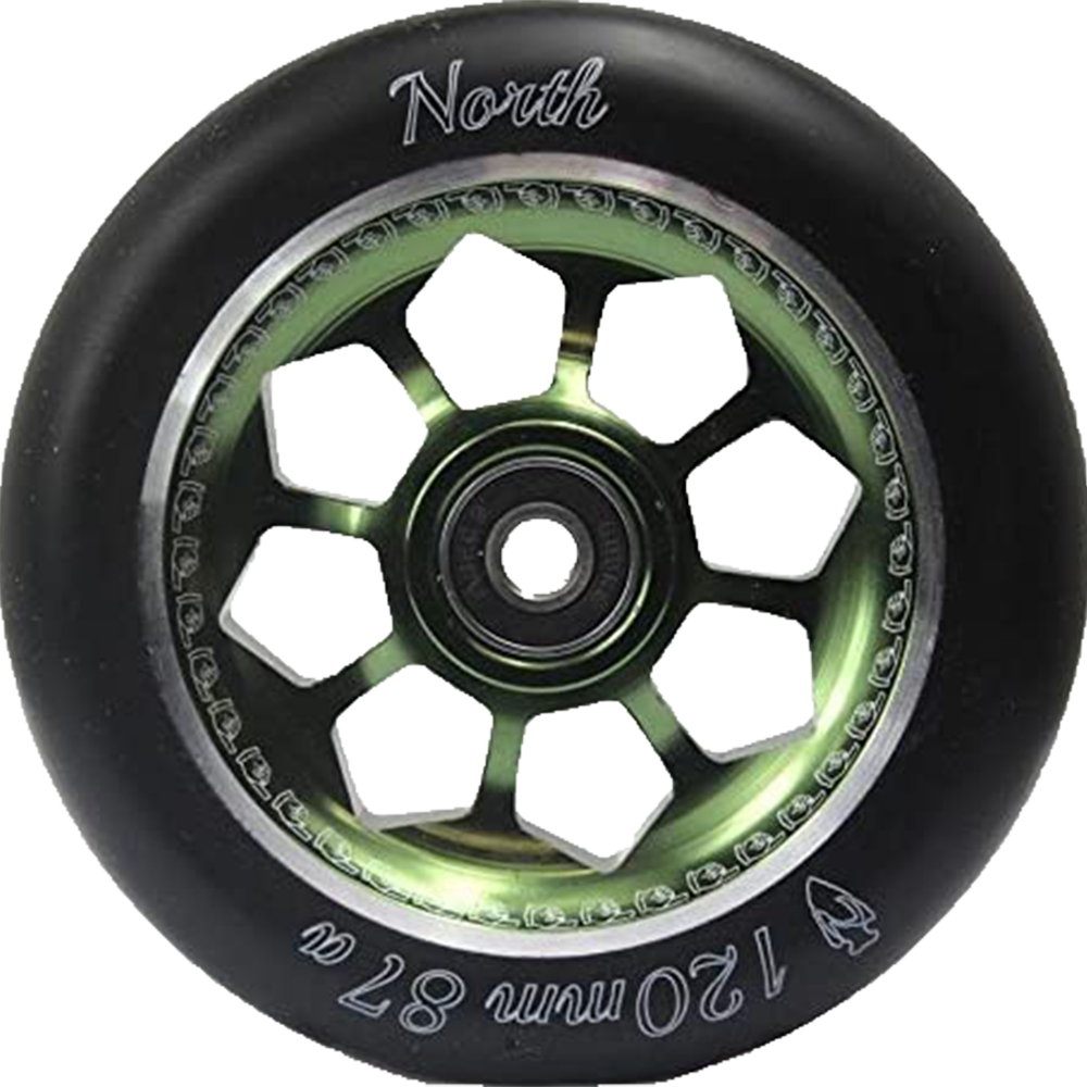 North Scooters Pentagon 87A Roues 120mm - Paire