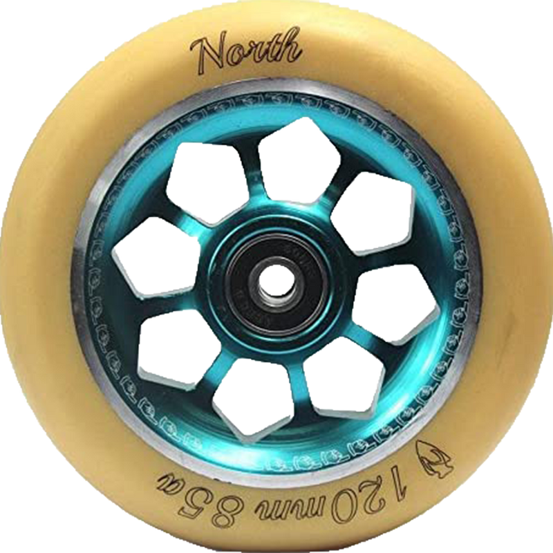 North Scooters Pentagon 85A Roues 120mm - Paire