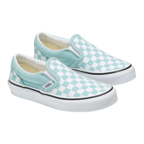 Vans Vans Kids Slip On Shoes Canal Blue 11 Youth Girls Skate Shoes 5T to 13T and 1 to 7 US Size