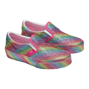 Vans Vans Kids Classic Slip On Shoes Rainbow
