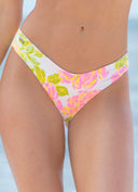 Maaji Maaji Womens Journey Bottoms Pink Chintz Floral S Womens Bikini Bottoms