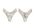 Maaji Maaji Womens Journey Bottoms Pink Chintz Floral S Womens Bikini Bottoms