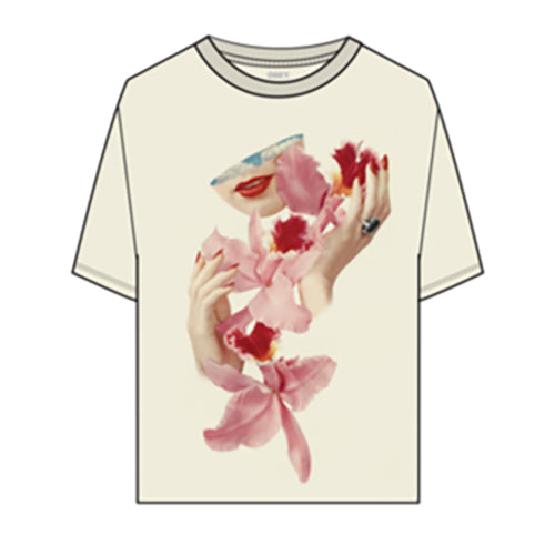Obey Womens Orchid Choice Box Tee