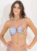Maaji Maaji Womens Countryside Lucia Top Purple S Womens Bikini Tops