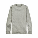 Burton Burton Mens MB Midweight Crew Gray Heather M Mens Long Sleeve T-Shirts