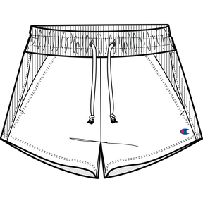 Champion Champion Womens Reverse Weave Short White XS Womens Fabric Shorts