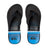 quicksilver carver sandals boys top view kids sandals black/blue aqbl10269-xkkb