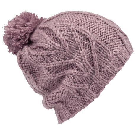 k5852011-puh Volcom Leaf Beanie purple front view 