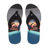 quicksilver Basis Sandals top view  Mens Flip Flops black/grey aqyl100482-xknb