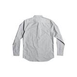 quicksilver Wilsden LS back view  Mens Button Up Long Sleeve Shirts white eqywt03378-szh0
