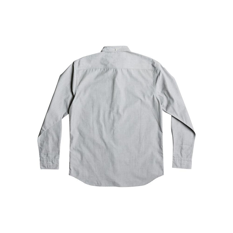 quicksilver Wilsden LS back view  Mens Button Up Long Sleeve Shirts white eqywt03378-szh0