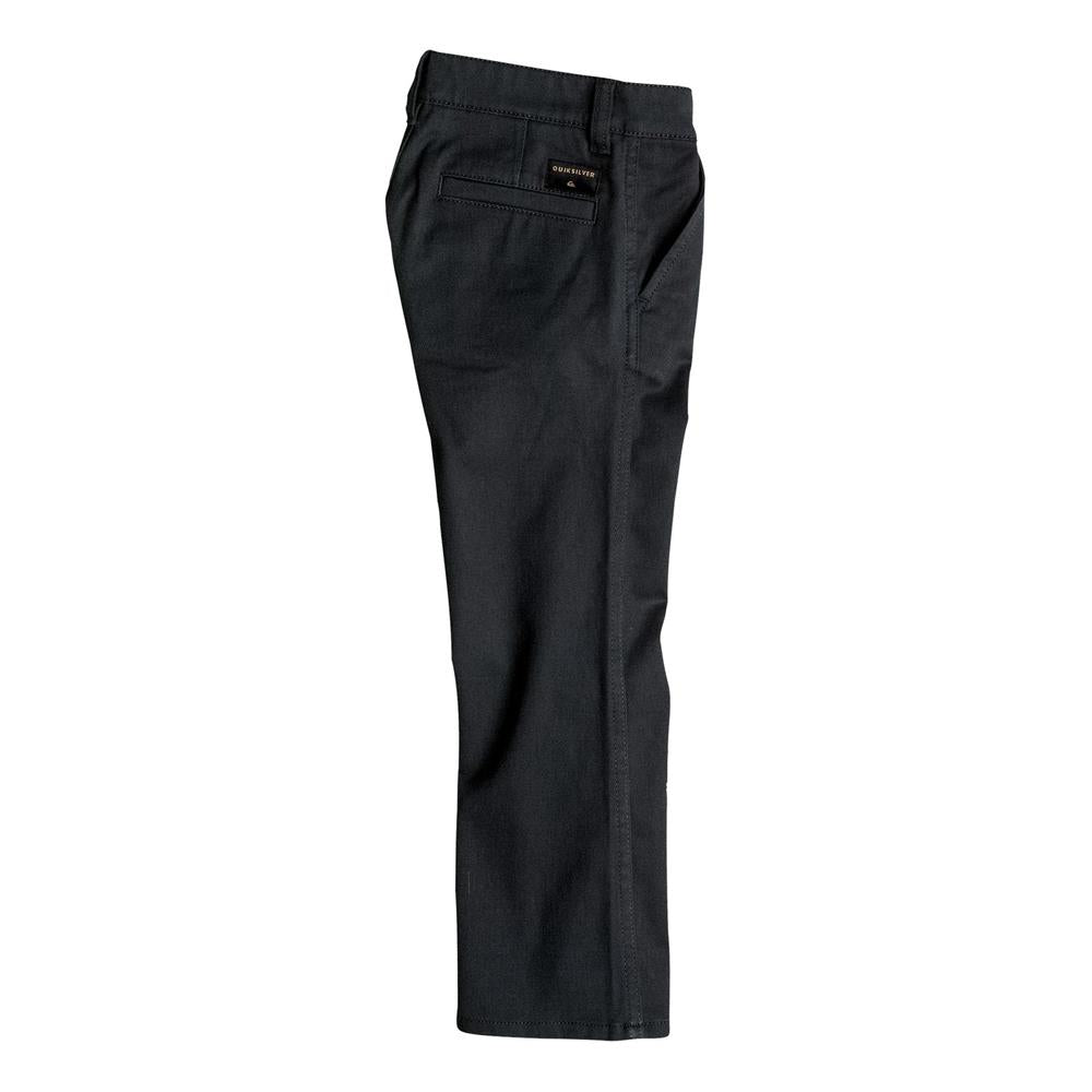 quicksilver Everyday Union Chino Pant front view Boys Jeans black eqkn003033-kvj0