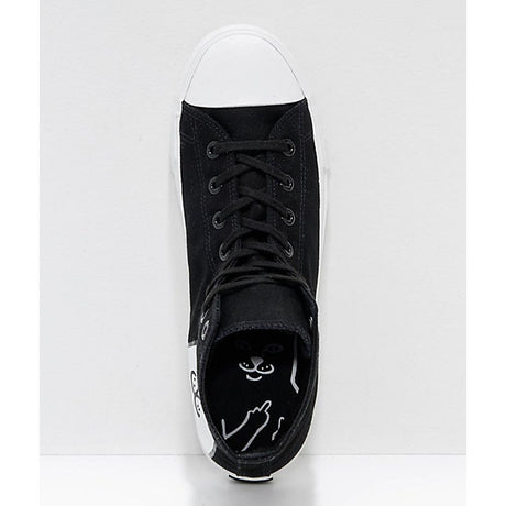 ripndip nerm high tops top view Mens High Tops black