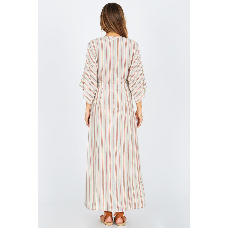 AMUSE SOCIETY FOREVER AND A DAY DRESS BACK VIEW MAXI DRESSES WHITE