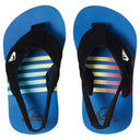 Quiksilver Quiksilver Molokai Layback Backstrap Sandals BLACK-GREY 6 Youth Boys Sandals 5T to 13T and 1 to 7 US Size