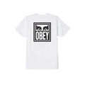 163081874.WHT, WHITE, OBEY EYES ICON, MENS T-SHIRTS, BASIC TEE, FALL 2019, BACK VIEW