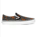 Vans Vans Classic Slip On Checkerboard Womens Skate Shoes BLACK-RED 5.5 Womens Skate Shoes 5 to 11