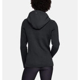 1316282-001, Black, Under Armour, Wintersweet hoodie, Womens Zip Up Hoodies, Tech Gear, Fall 2019, Back View