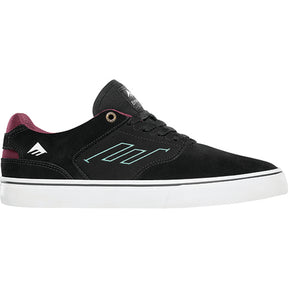 Emerica Emerica The Low Vulc Skate Shoes Black 8 Mens Skate Shoes 6 to 18