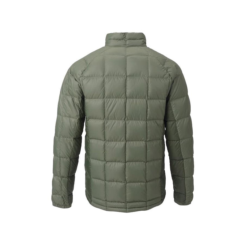 burton ak bk down insulator jacket back view mens isulated snwboard jackets olive 10003104300