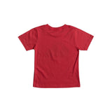 quicksilver Wax Head Boy Tee back view Boys Short Sleeve T-Shirts red aqkzt03275-rqr0