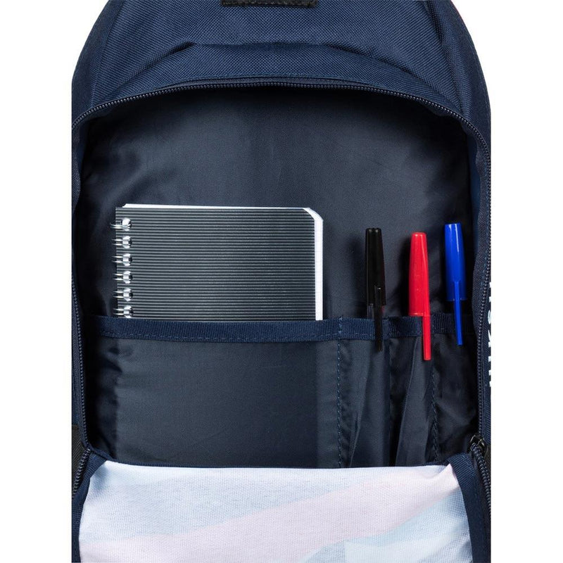 quicksilver Chompine K Backpack inside view  School Backpacks blue/red eqkbp03005-brc0